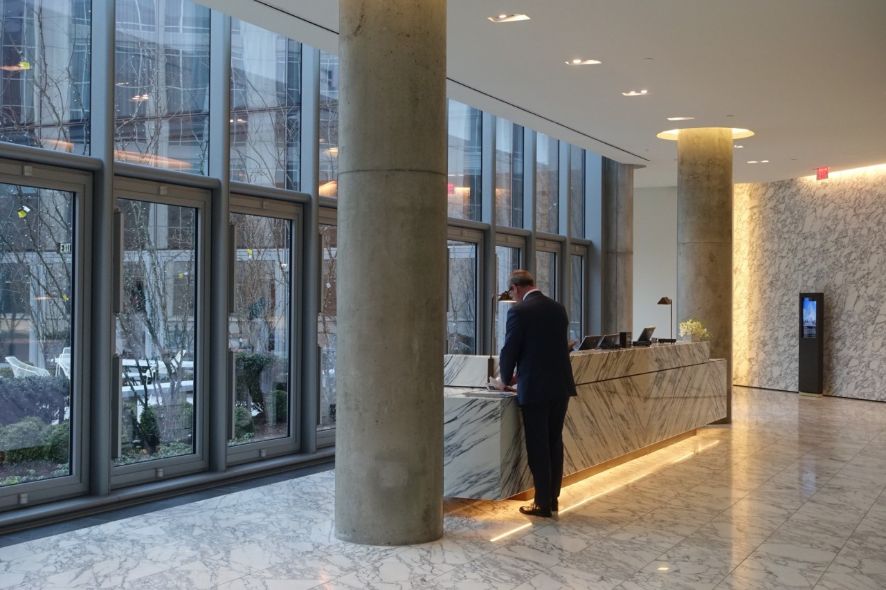 Reception, 3rd Floor of the Conrad Washington, DC