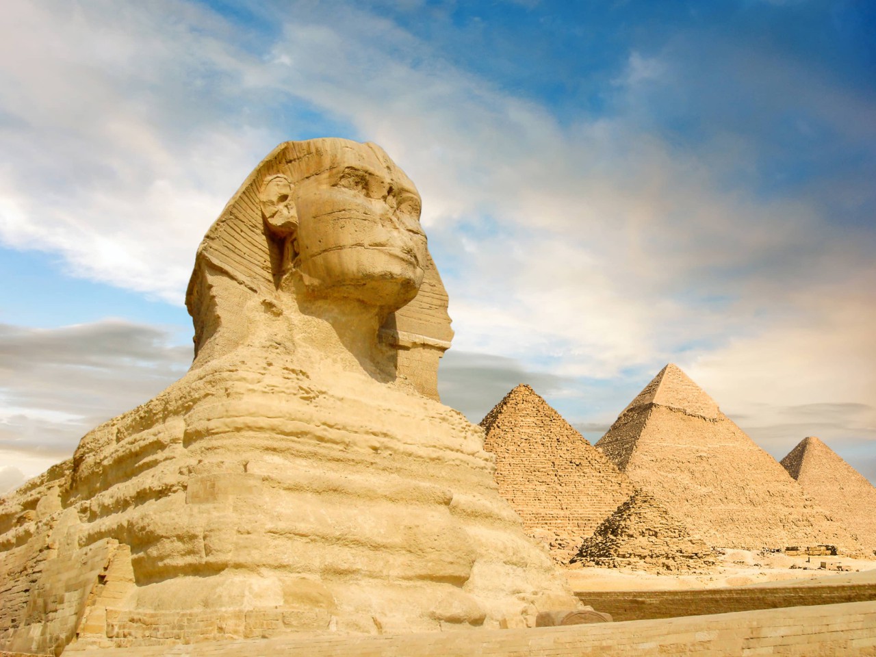 Sphinx, Giza Pyramids, Egypt