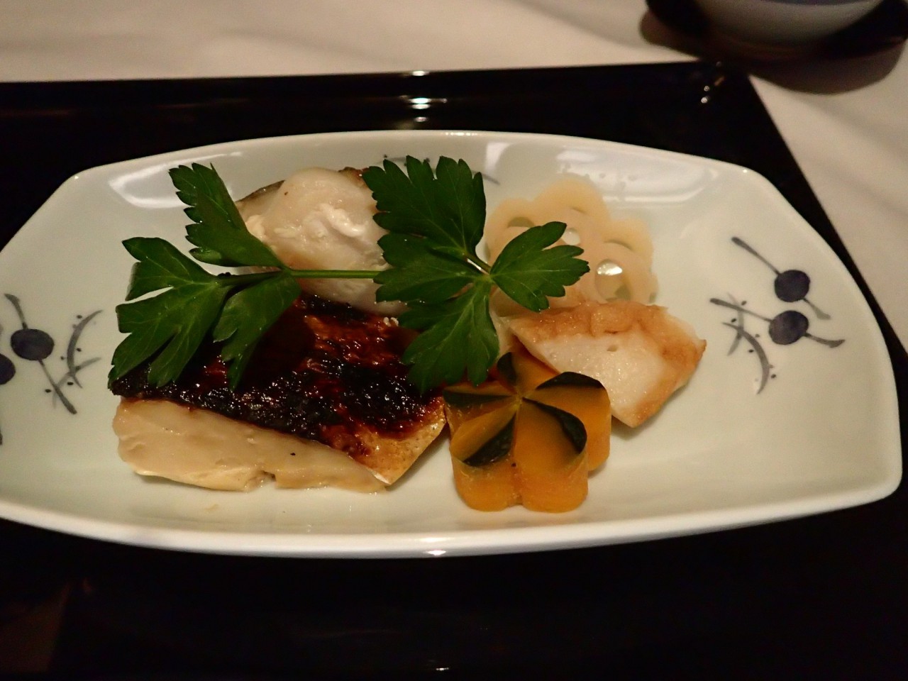 Grilled Amberjack, ANA The Suite Review