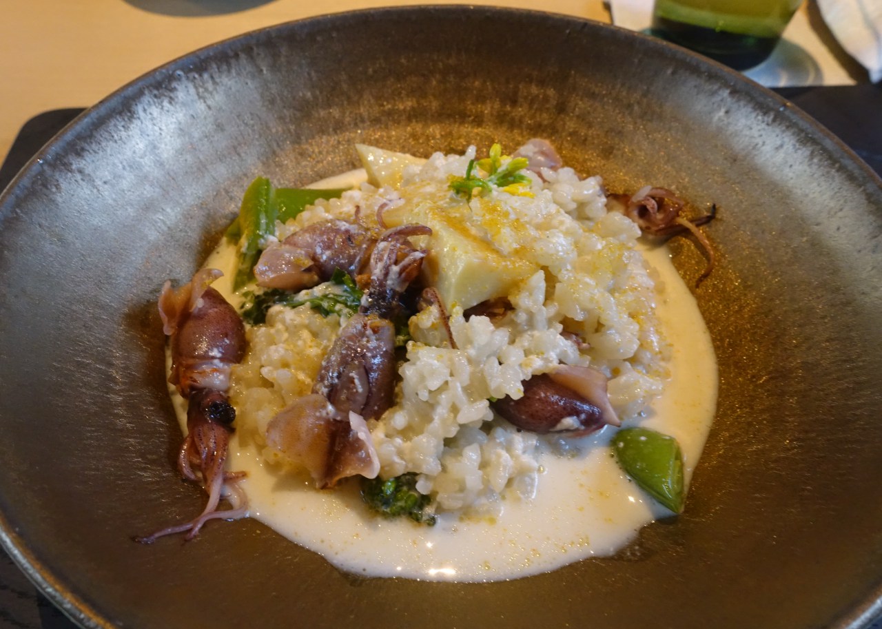 Spring Hot Pot with Firefly Squid, The Living Pavilion, Aman Kyoto Review
