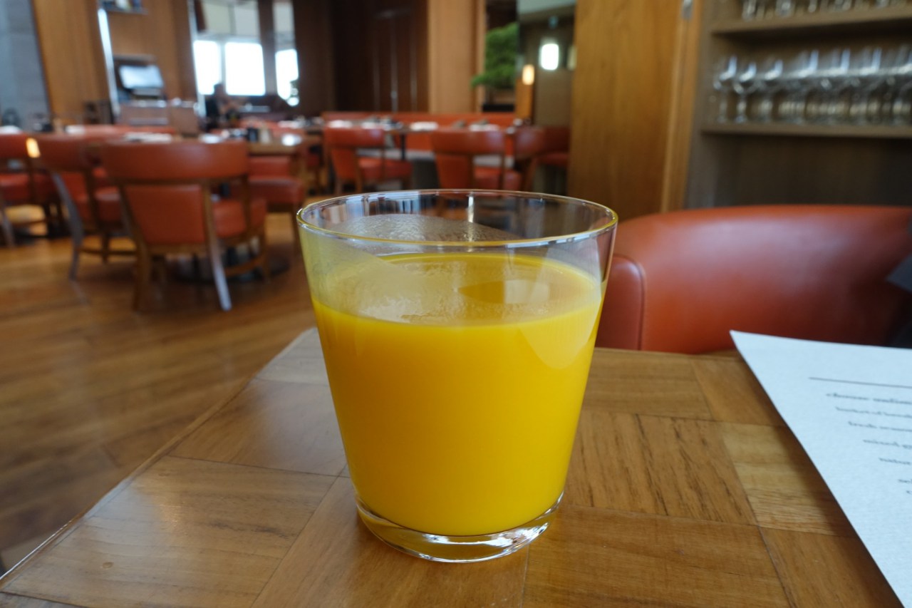 Mango Juice, Andaz Tokyo Breakfast Review