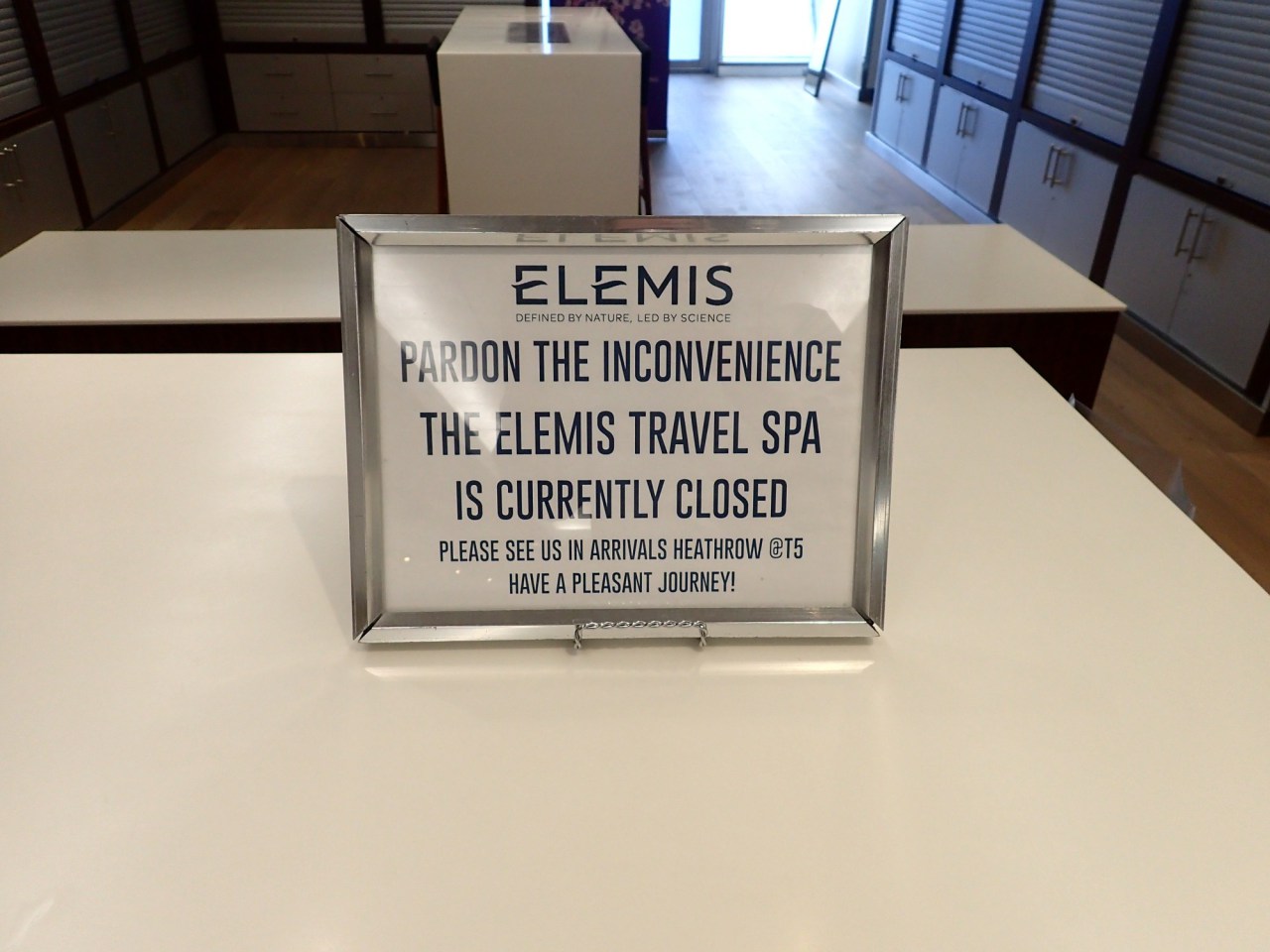 Elemis Travel Spa, British Airways Club Lounge JFK Review