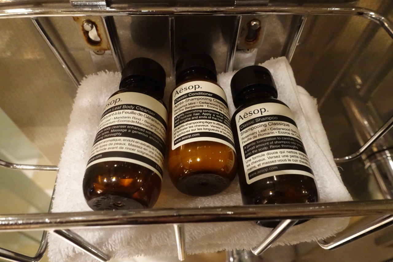 Aesop Bath Products, Park Hyatt Tokyo Review