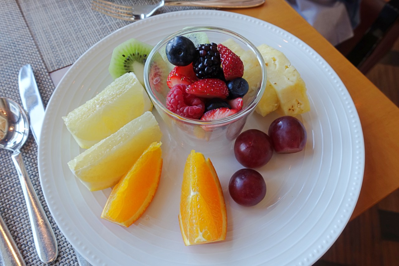 Fruit Plate, Mandarin Oriental Tokyo Breakfast