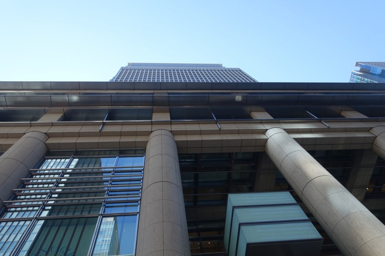 The Mandarin Oriental Tokyo is in the Nihonbashi Mitsui Tower, located at 2-1-1 Nihonbashi