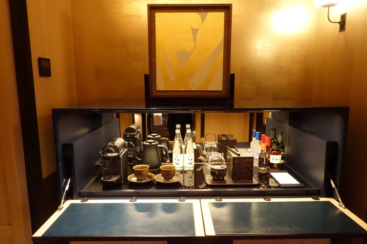 Nespresso Machine and Tea Maker, Park Hyatt Kyoto