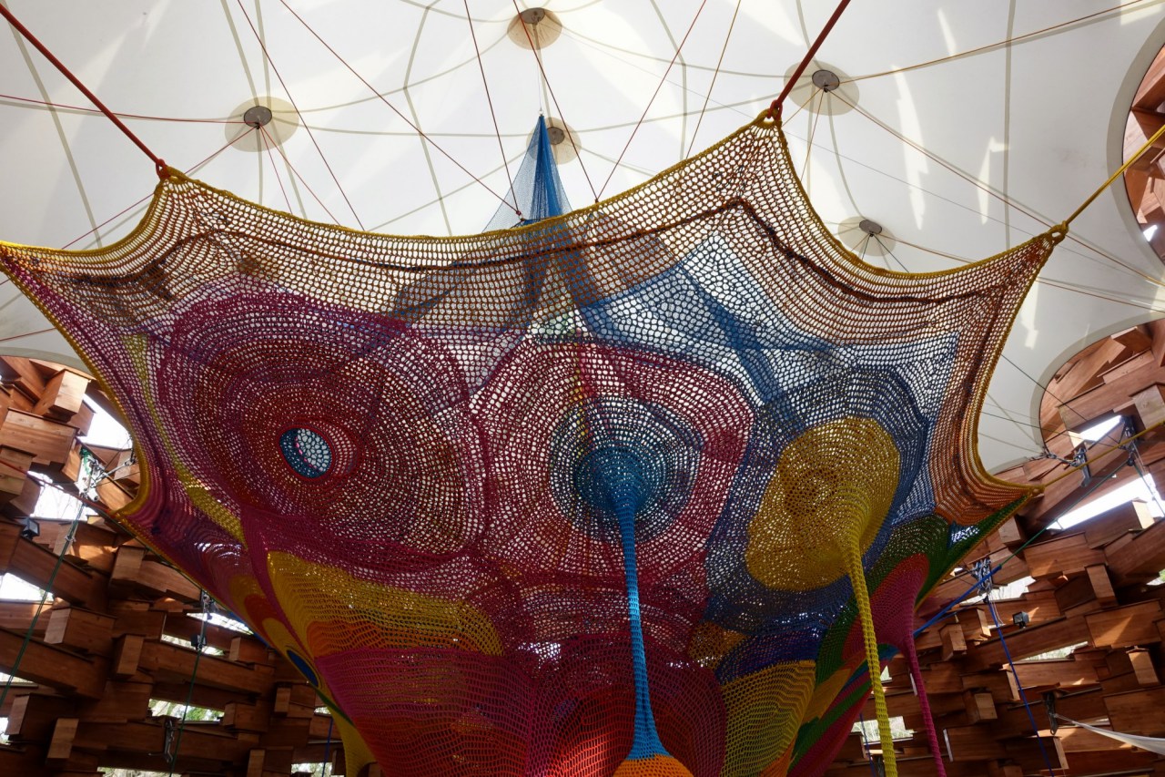 Woods of Net by Toshiko Horiuchi MacAdam, Hakone Open Air Museum