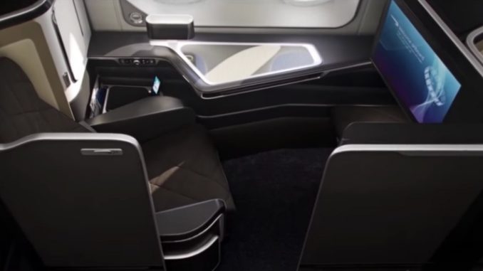 Charter British Airways First Class Cabin to London