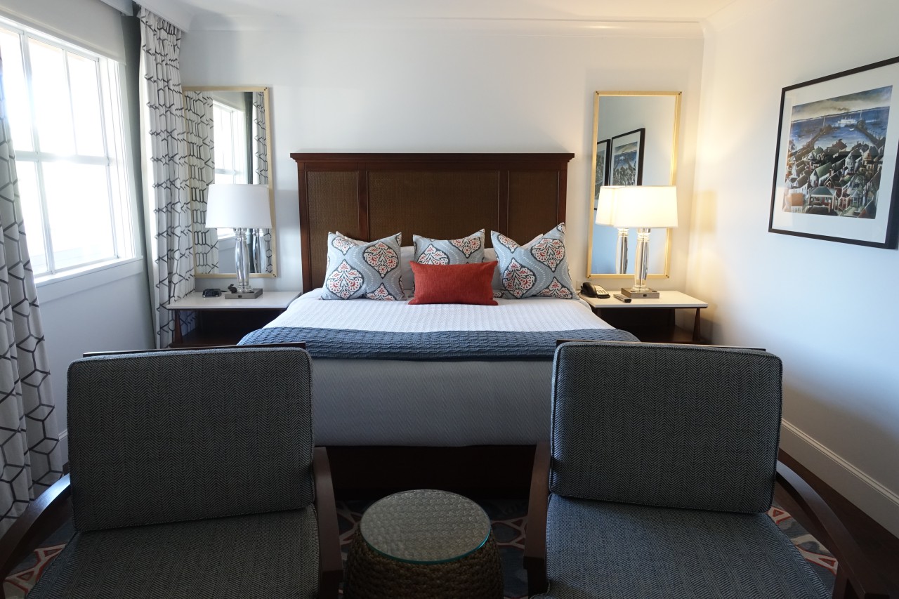 Beach Suite Bedroom, Inn by the Sea Review, Maine