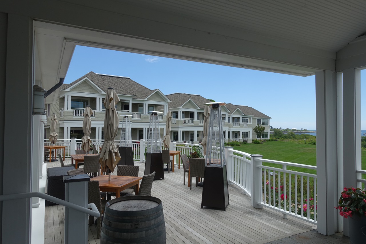 Sea Glass Restaurant Outdoor Dining, Inn by the Sea, Maine