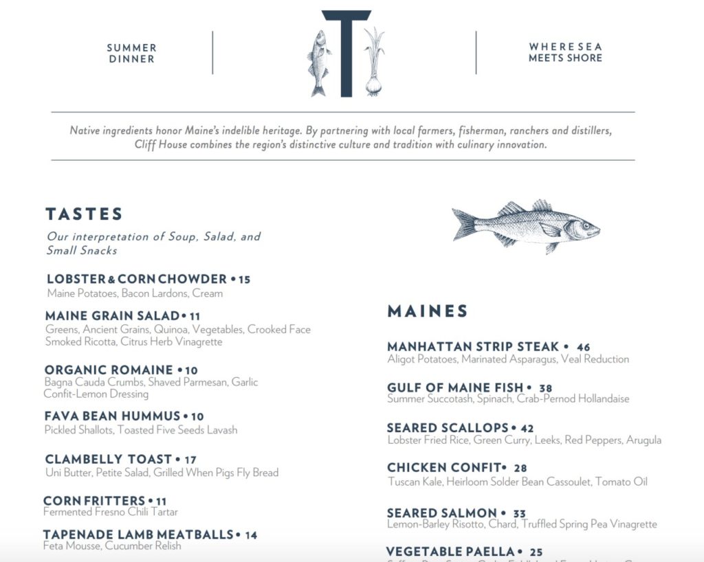 Review Tiller Restaurant at The Cliff House Maine LaptrinhX / News