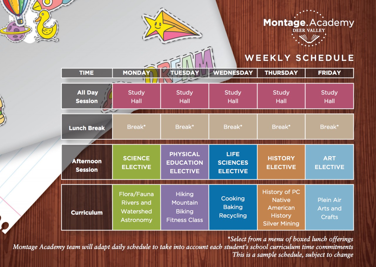 Montage Academy, Montage Deer Valley