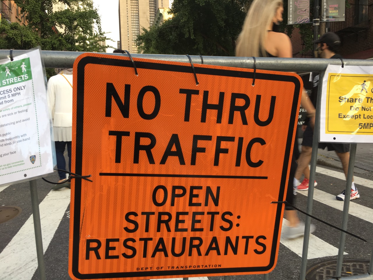 Open Streets for NYC Restaurants: Outdoor Dining Permanent