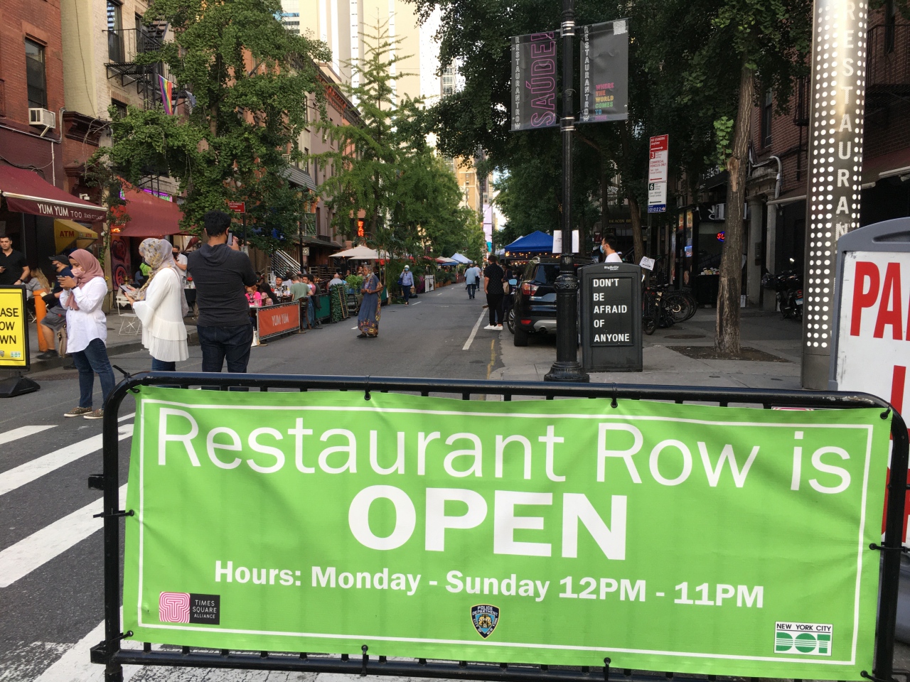 NYC Restaurants: Outdoor Dining Permanent