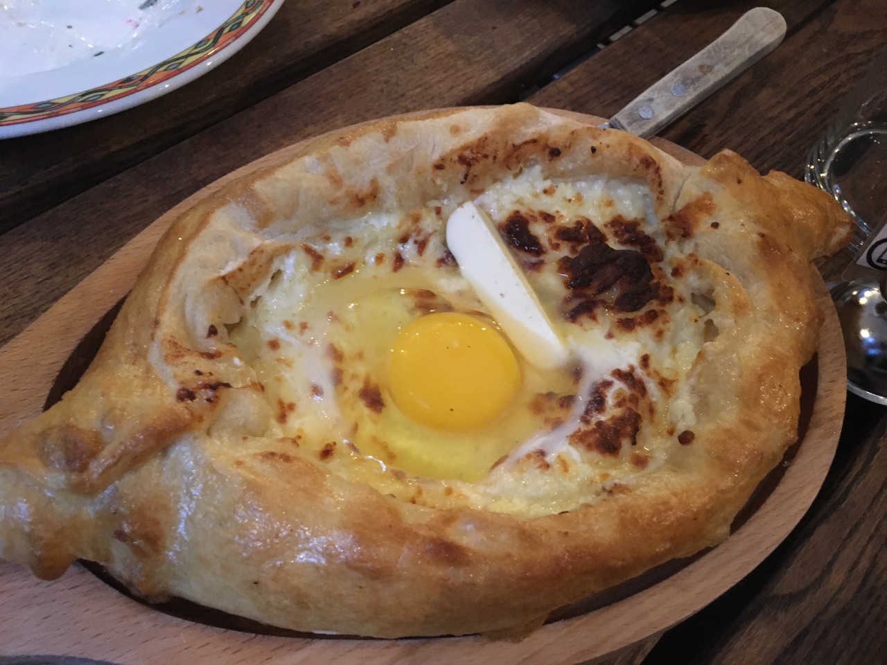 Oda House Review: Khachapuri Cheese Bread