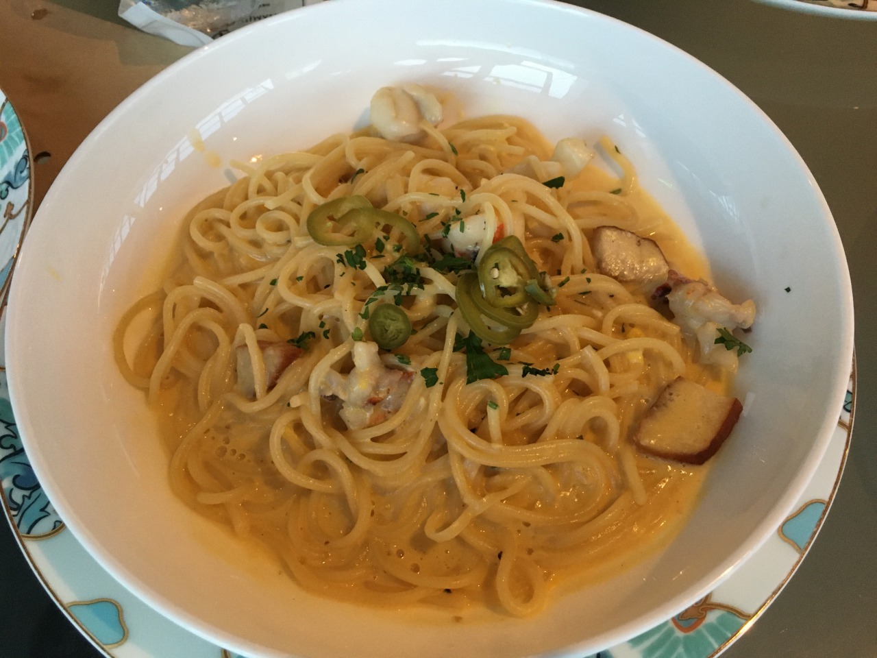 Lobster Carbonara, 1609 Restaurant Review, Bermuda