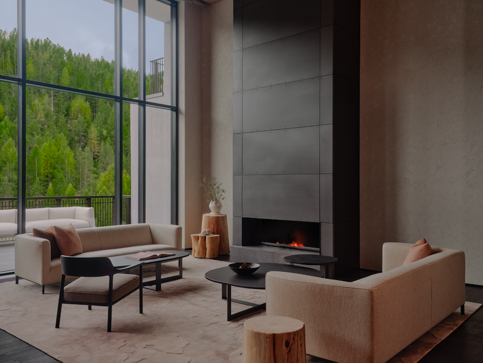 Aman Rosa Alpina, Dolomites design by Jean-Michel Gathy