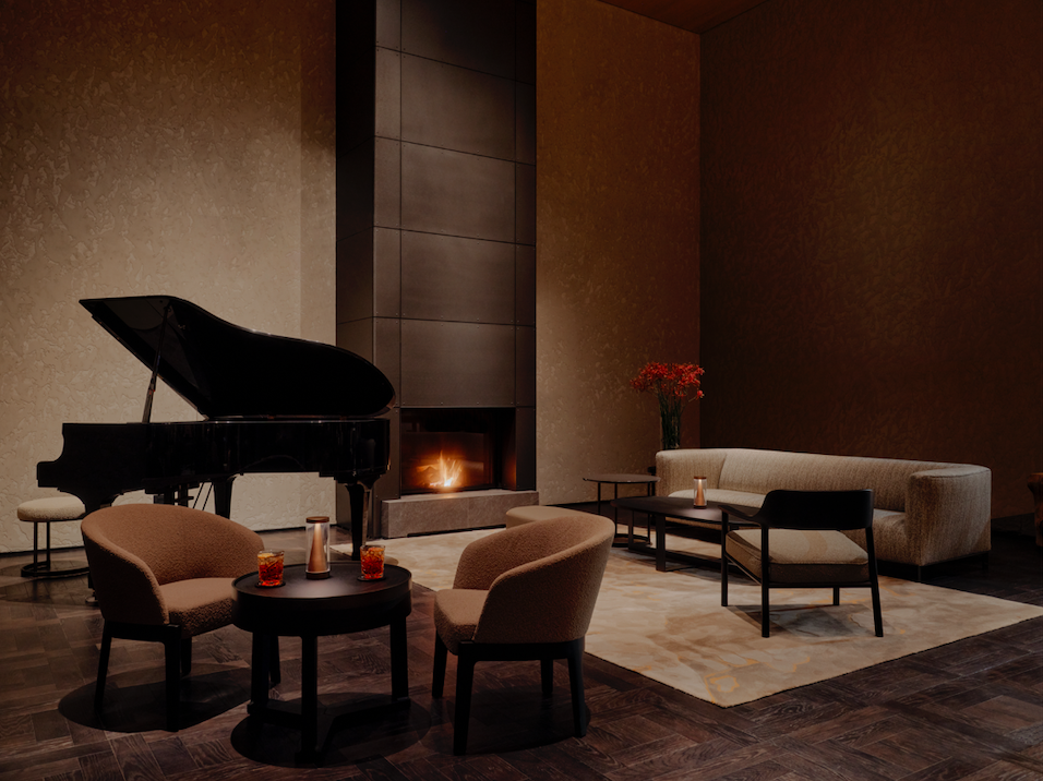Il Salotto Lobby Lounge, Aman Rosa Alpina