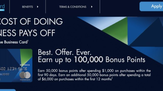 100K JetBlue Plus, JetBlue Business Card Signup Bonus