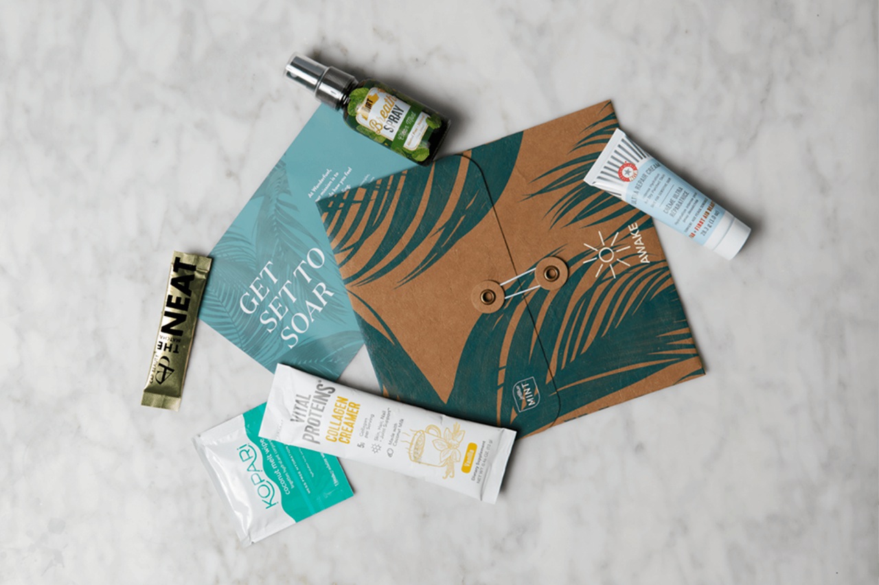 New JetBlue Mint Amenity Kits from Wanderfuel