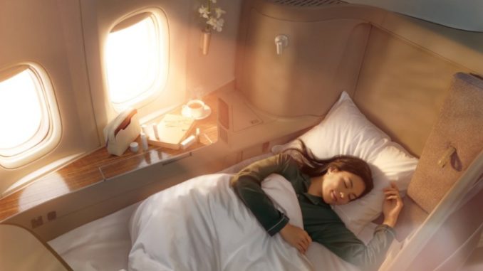 Cathay Pacific Face Mask Exemption for First Class and Business Class