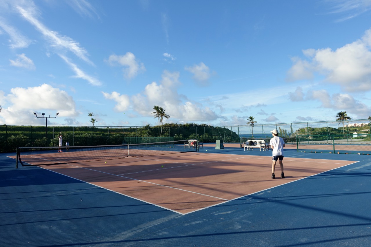 Tennis Court Near Beach Club, The Hamilton Princess Bermuda Review