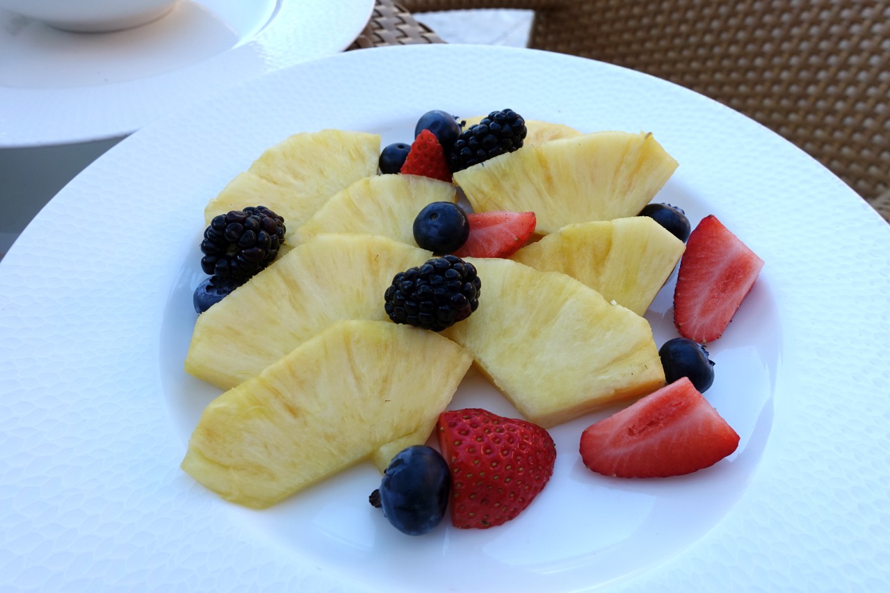Kid's Fruit Plate, The Hamilton Princess Bermuda Review