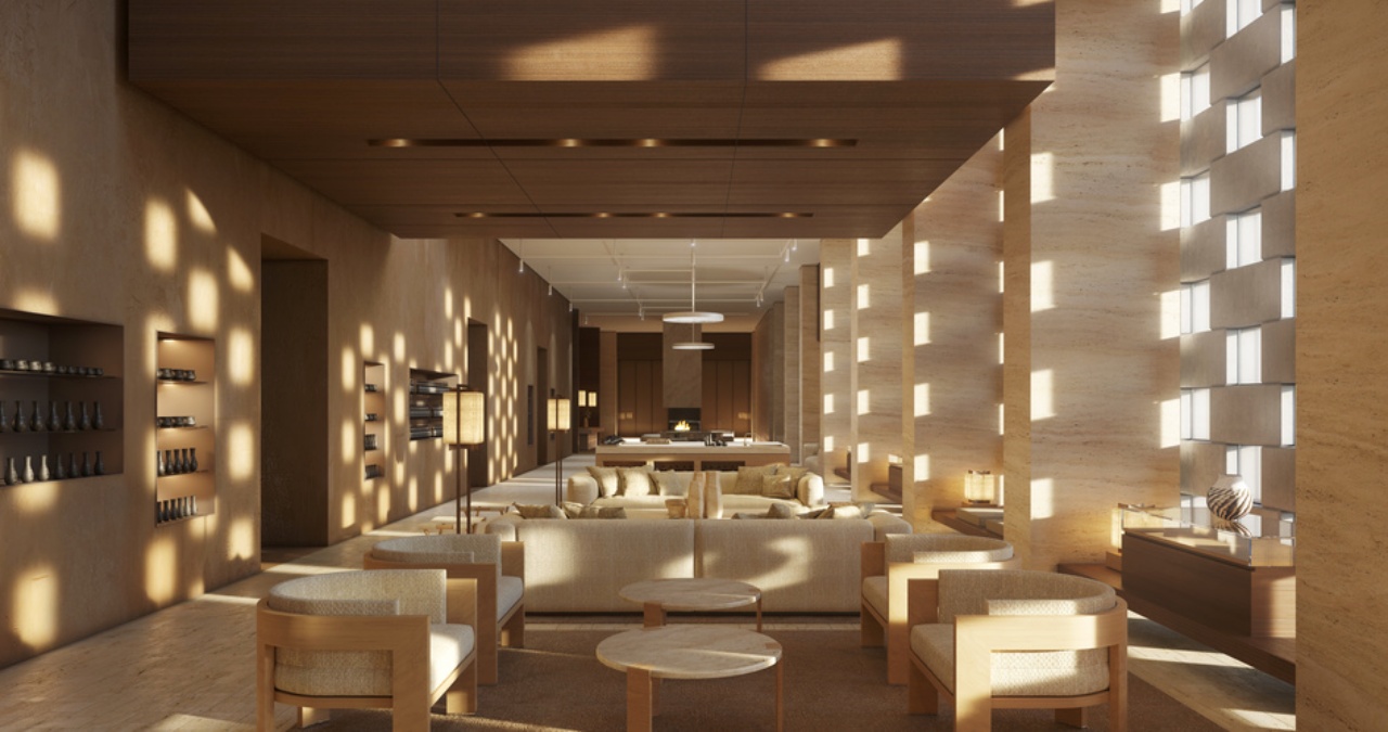 Aman Niseko Spa Reception
