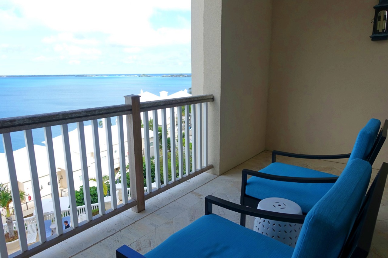 Ocean View Room Balcony, Rosewood Bermuda