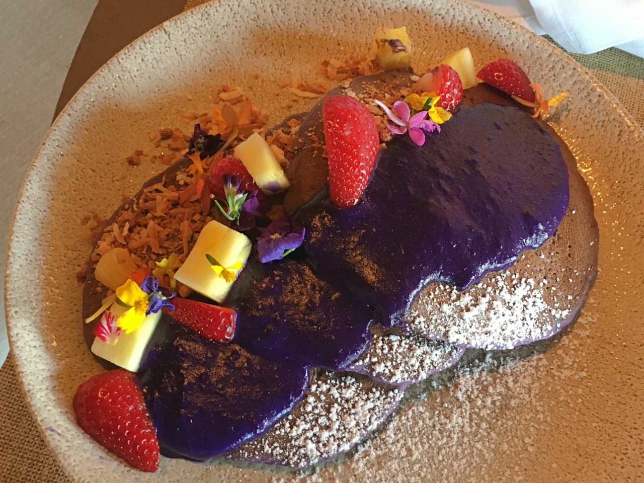 Sweet Potato Pancakes with Coconut