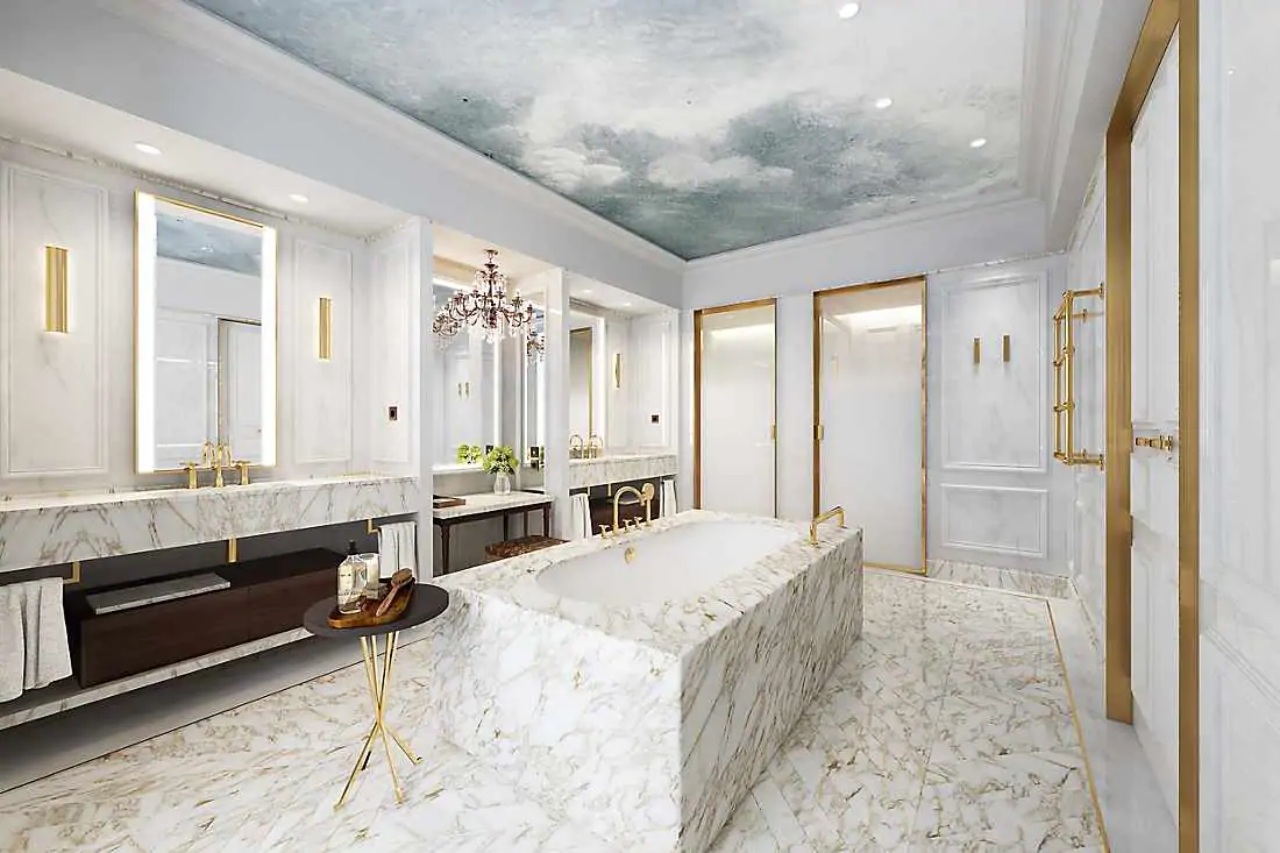 Mandarin Oriental Ritz Madrid Presidential Suite Bathroom