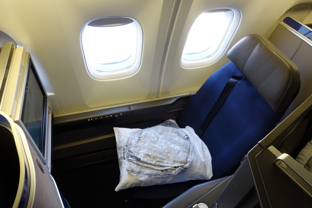 Window Seat 5L, United Polaris 767-300ER
