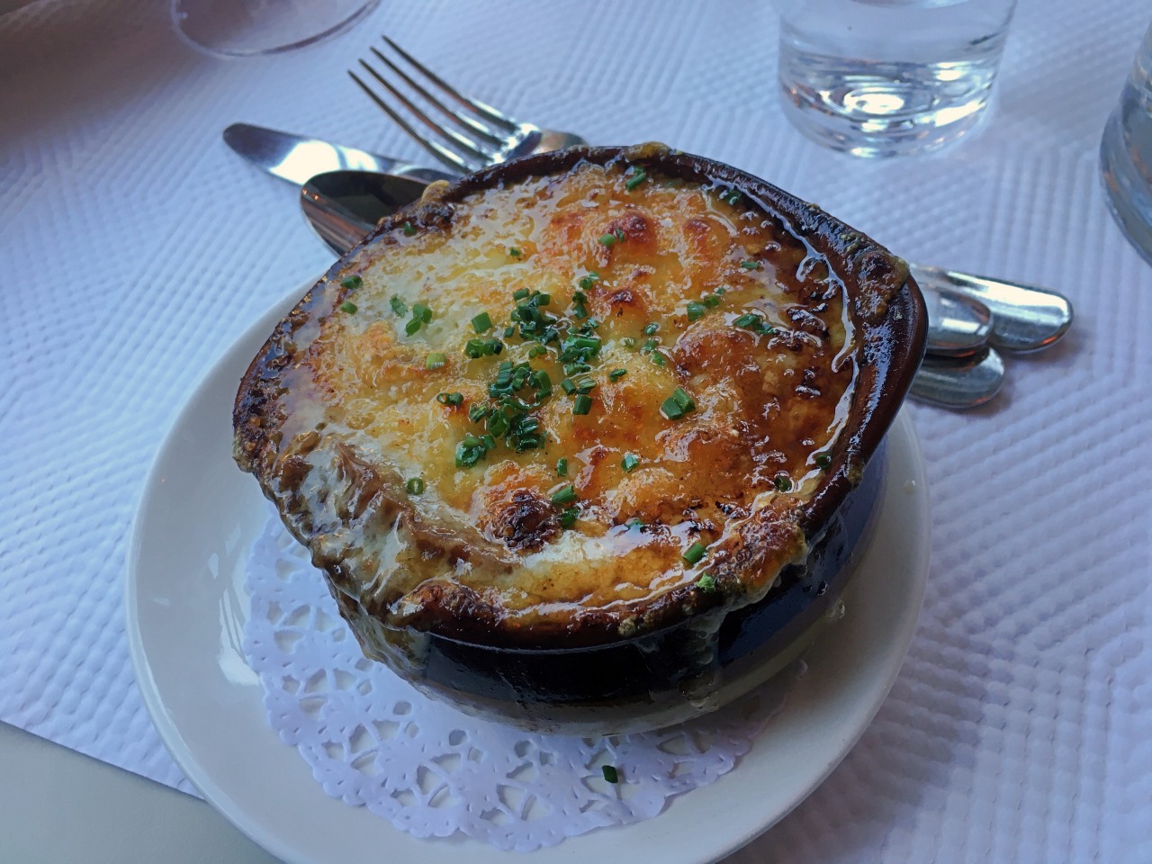 French Onion Soup, Cafe Cluny NYC Review
