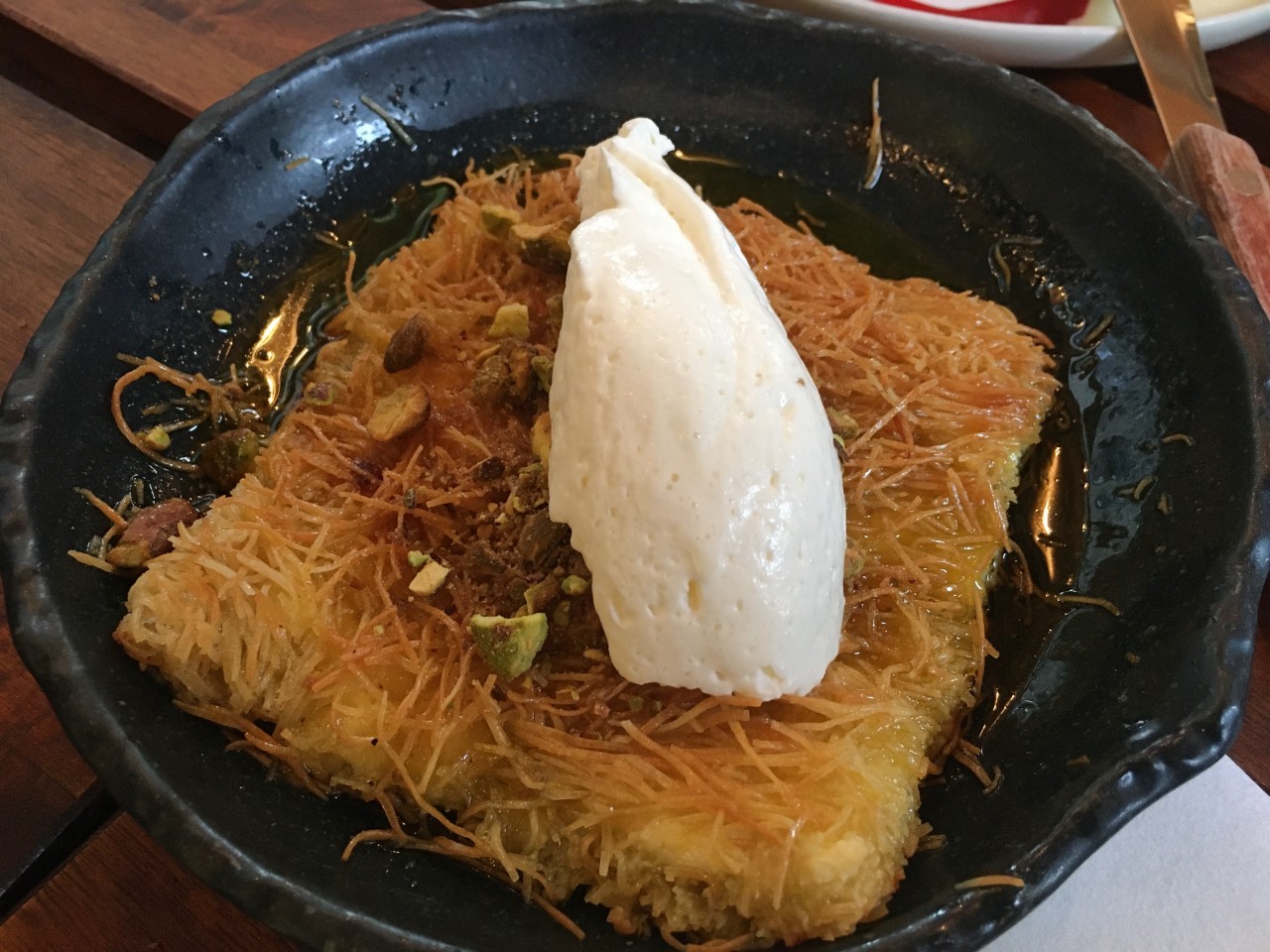 Knafeh Dessert, Kubeh NYC Review