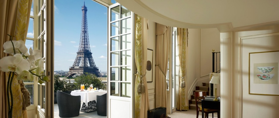 Shangri-La Paris: Confirmed Upgrade Eiffel Tower View