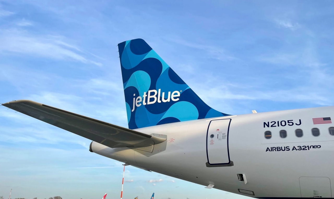 New JetBlue "Ribbons" Tail A321 Neo