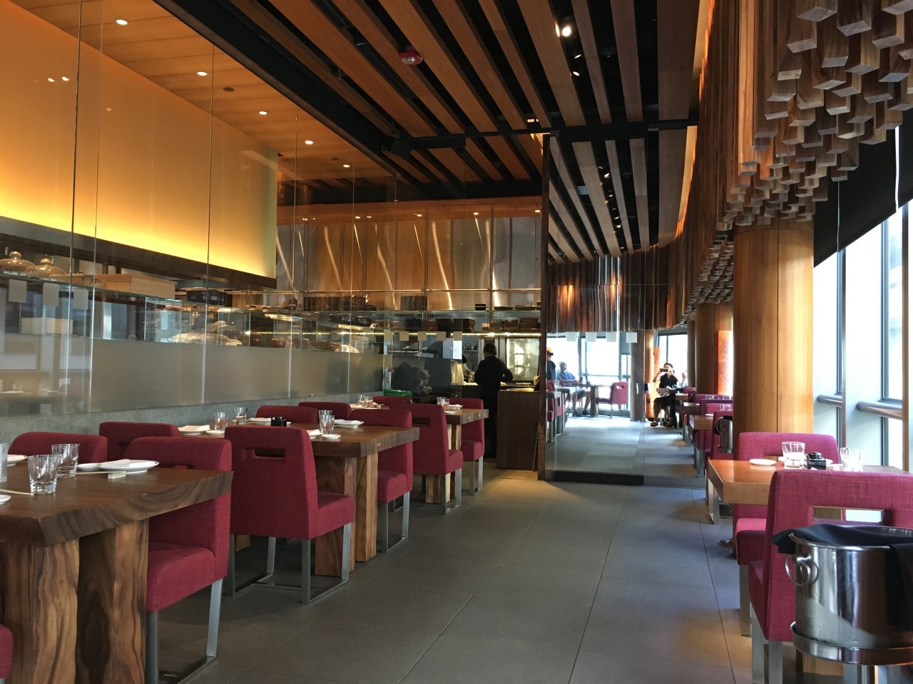 Zuma Boston Seating at Four Seasons One Dalton