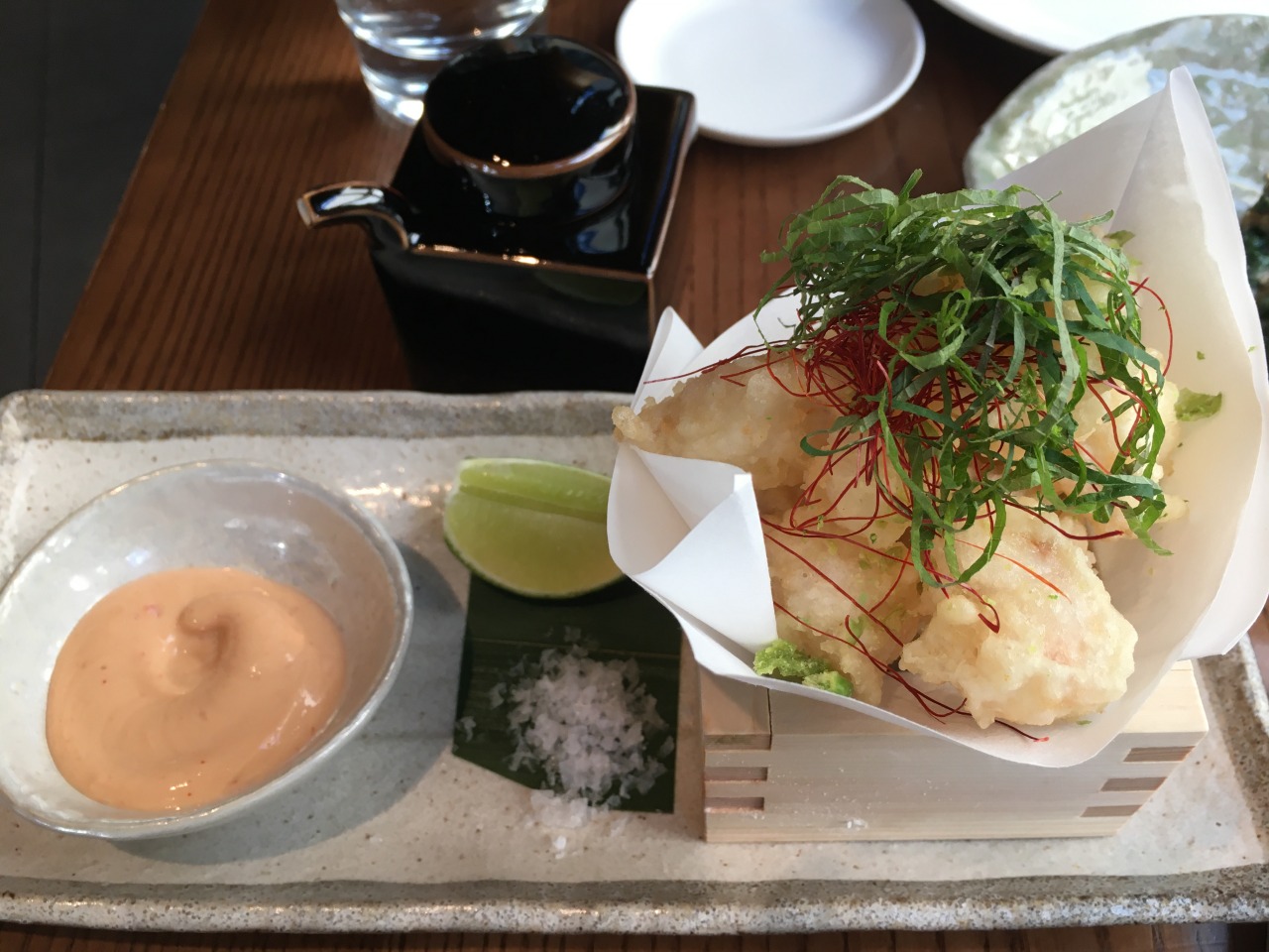 Rock Shrimp Tempura, Zuma Boston Omakase Review