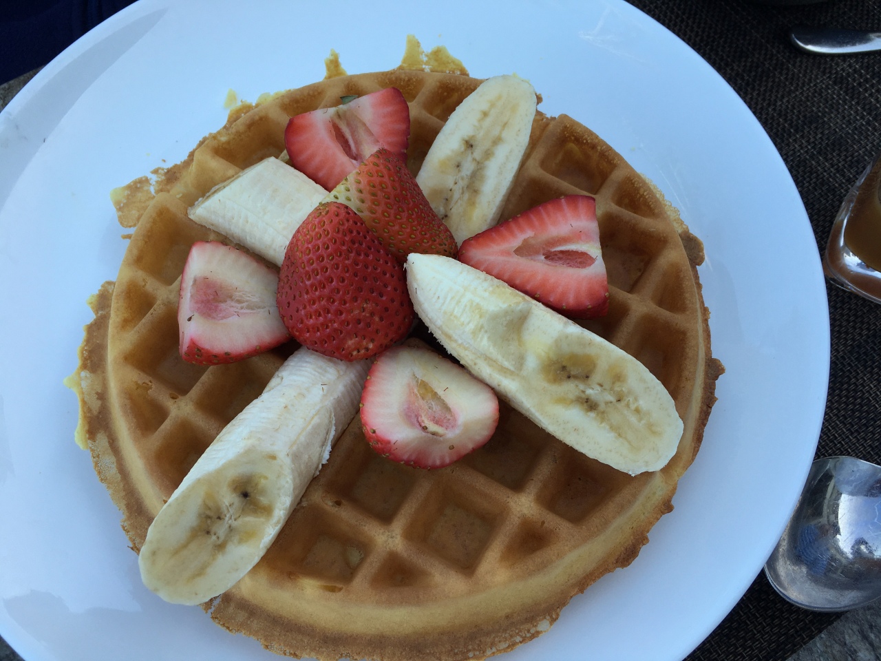 Belgian Waffle, Fairmont Orchid Breakfast