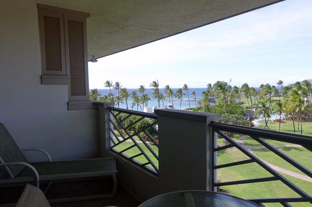 View from Ocean View Room, Fairmont Orchid Review