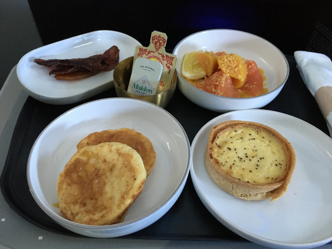 JetBlue Mint 2021 Breakfast Small Plates