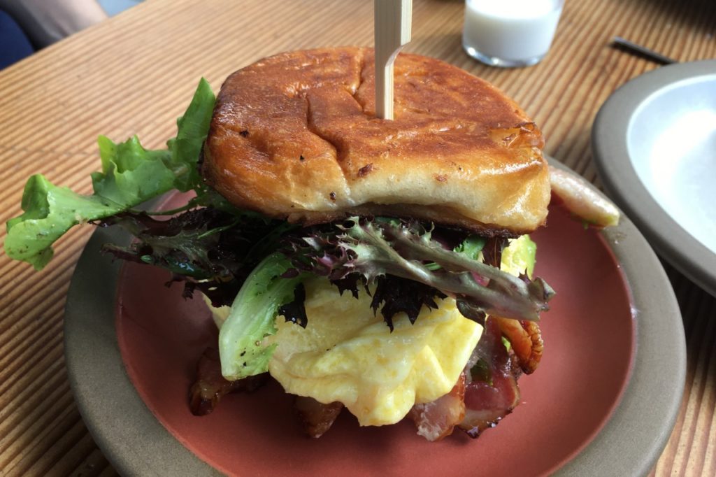 Breakfast Sandwich, Tartine Manufactory Review