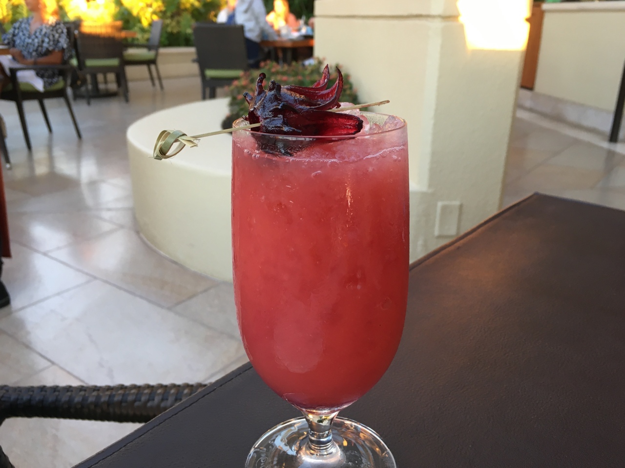 Hibiscus Mist Mocktail, DUO at Four Seasons Maui at Wailea