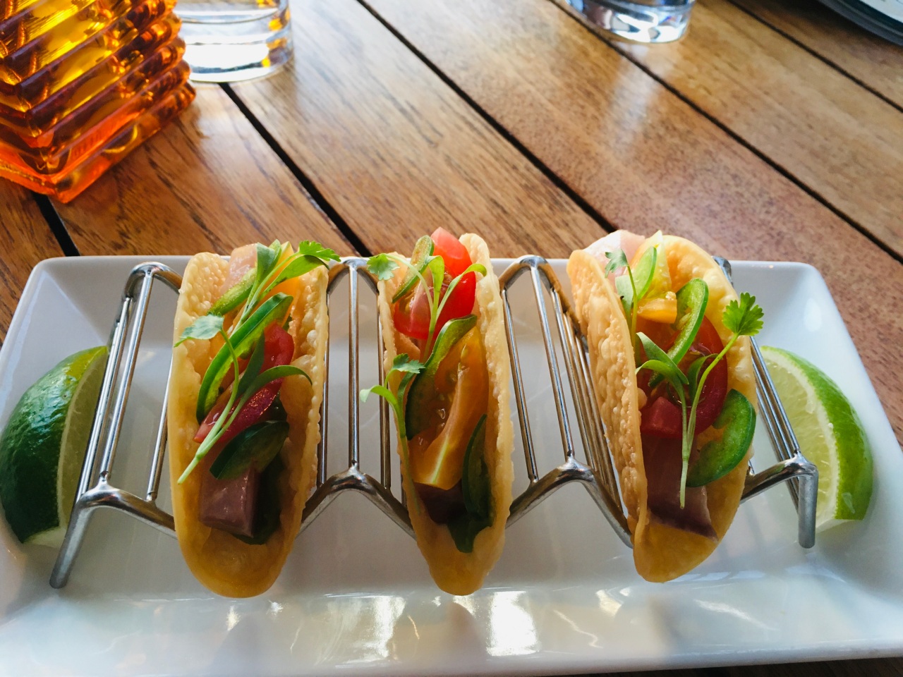 Hamachi Tacos, Morimoto Maui Review