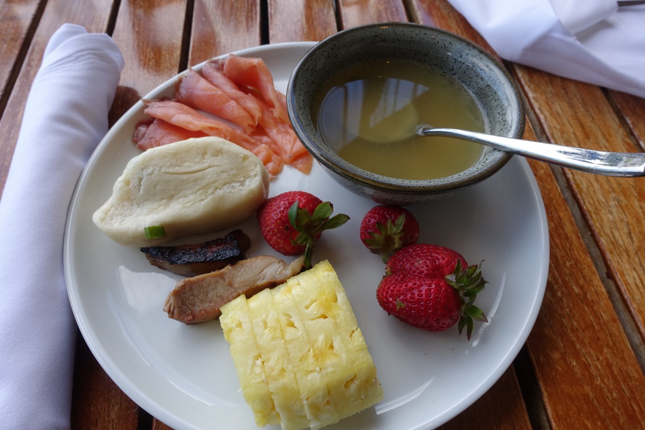 Breakfast from the Breakfast Buffet at Ka'ana Kitchen, Andaz Maui