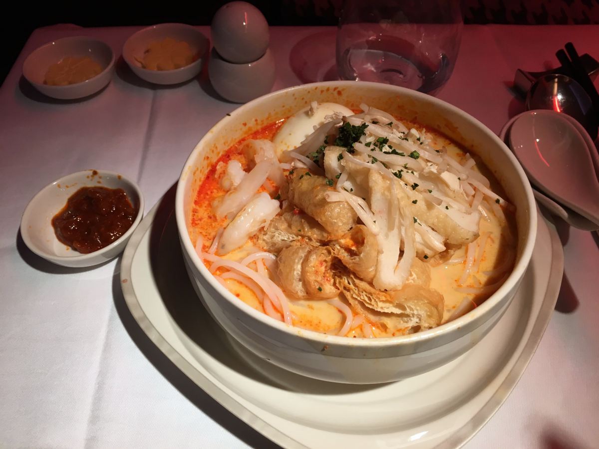 Singapore Airlines Book the Cook Singapore Laksa