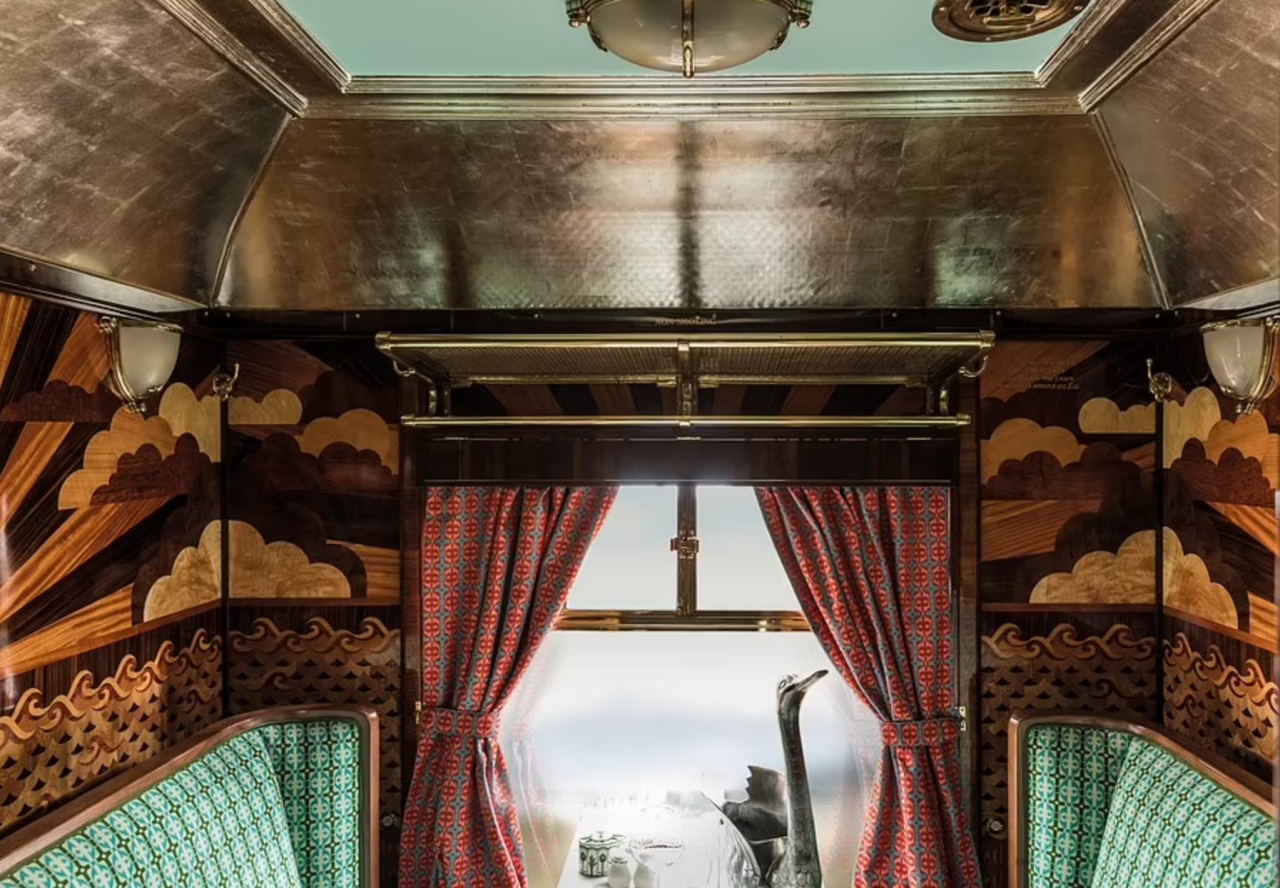 Private Coupe, Wes Anderson Designed Belmond Cygnus Train Carriage