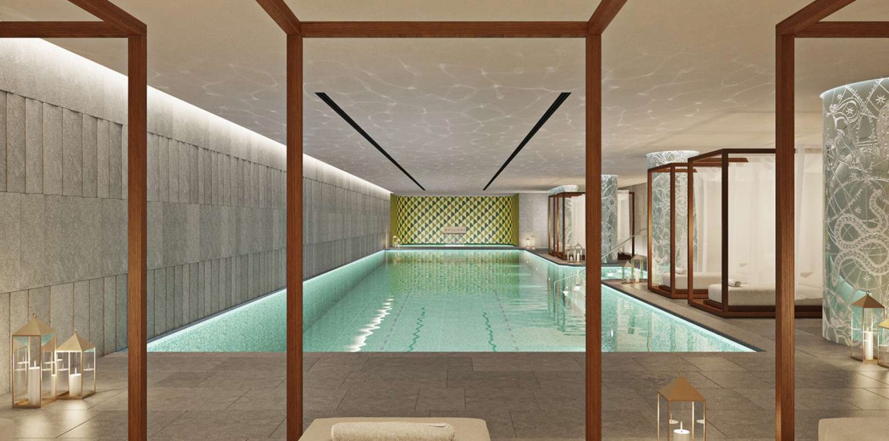 Bulgari Hotel Paris Spa Pool