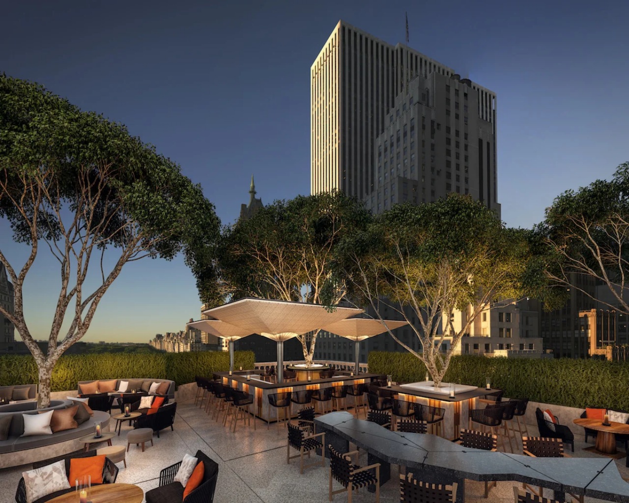 Aman New York Garden Terrace