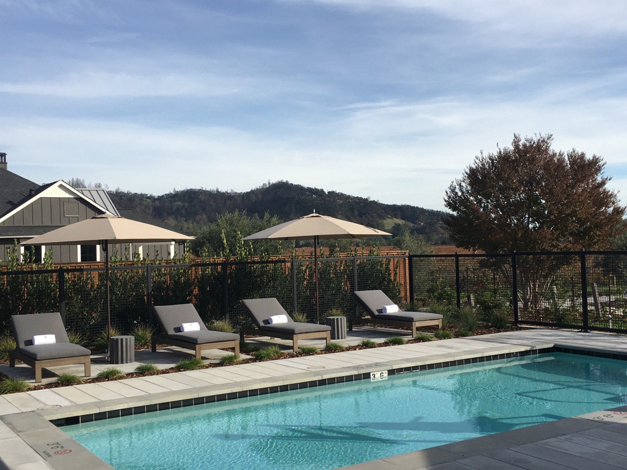 Four Seasons Napa Valley Estate Villa Private Pool